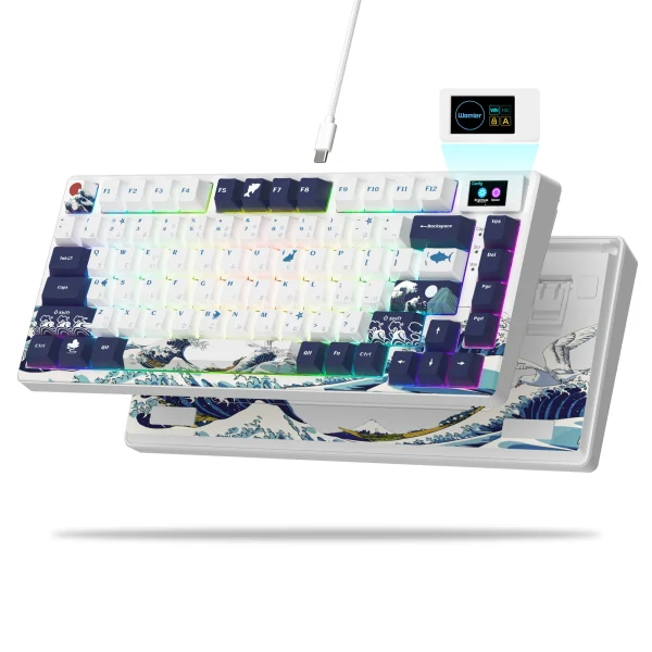 Display Mechanical Gaming Keyboard